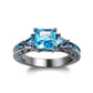 Ladies Zircon Rings Europe America