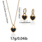 Lxalry 18K Gold Heart Set