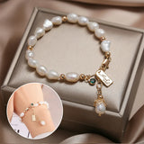 Natural Zircon Pearl Luxury Bracelet